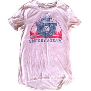 BOGO Women’s Small Smokey the Bear T-shirt EUC